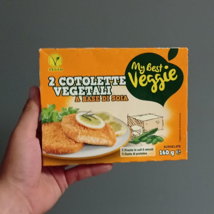 photo of My Best Veggie 2 cotolette vegetali shared by @p0 on  09 Aug 2021 - review