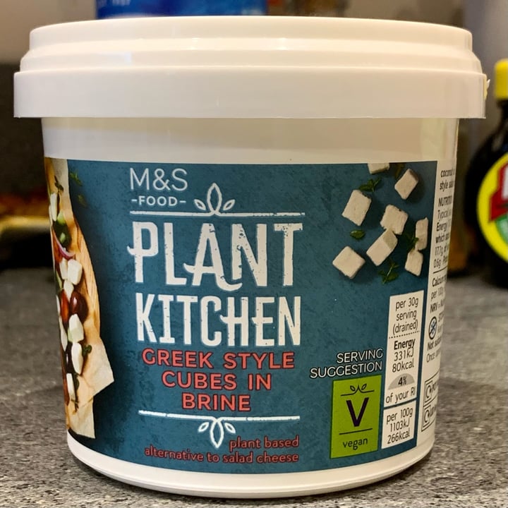 photo of Plant Kitchen (M&S) Greek Style Cubes shared by @drteetee on  25 Mar 2022 - review