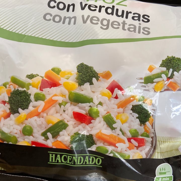 photo of Hacendado Arroz con verduras shared by @adrianaduartemotta on  04 Oct 2020 - review