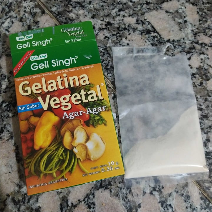 photo of Gell Singh Gelatina Vegetal shared by @cintiajuarez on  27 Feb 2021 - review