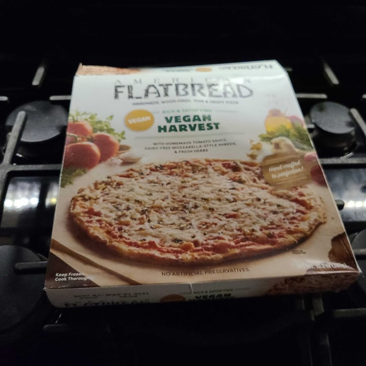 photo of American Flatbread Vegan Harvest Pizza shared by @philocalypso on  31 Jul 2020 - review