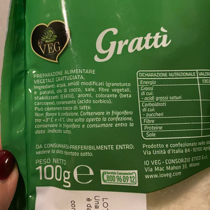 review photo of ioVEG Grattì shared by @alicelovestheanimals on 30 Dec 2021 - review