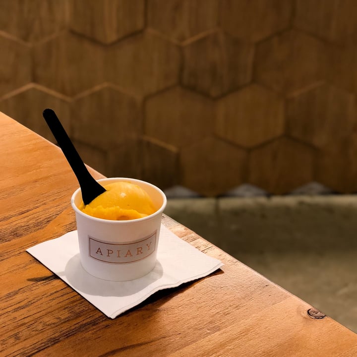 photo of Apiary Alphonso Mango Sorbet shared by @akm on  16 Apr 2018 - review