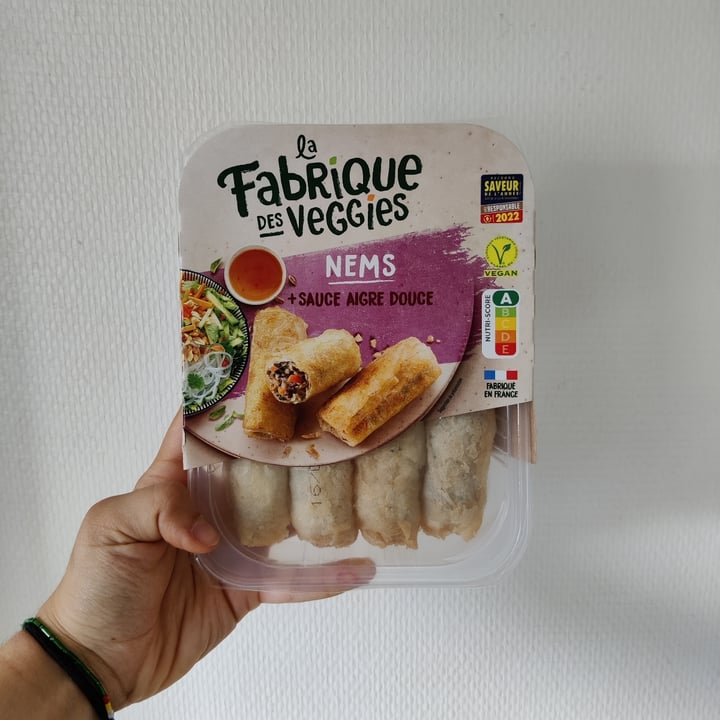photo of La fabrique des veggies Nems shared by @croissantdeluune on  04 Jun 2022 - review