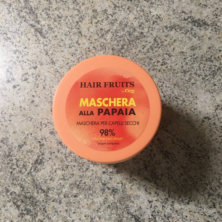 photo of Cien Hair fruits maschera alla papaia shared by @silviag998 on  08 Jun 2022 - review