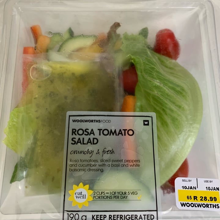 photo of Woolworths Food Rosa tomato salad shared by @teex on  08 Jan 2022 - review
