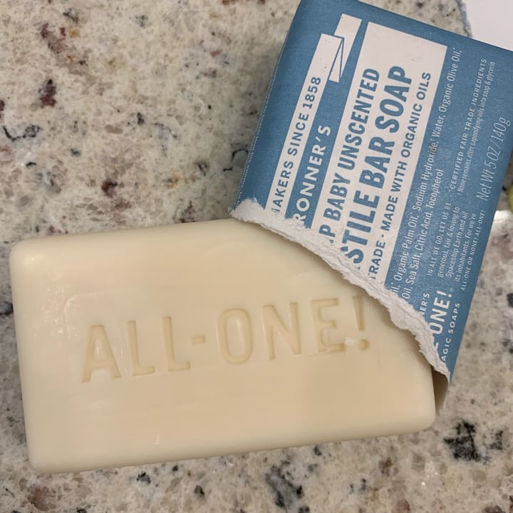 Dr. Bronner's Hemp Baby Unscented Soap Review abillion
