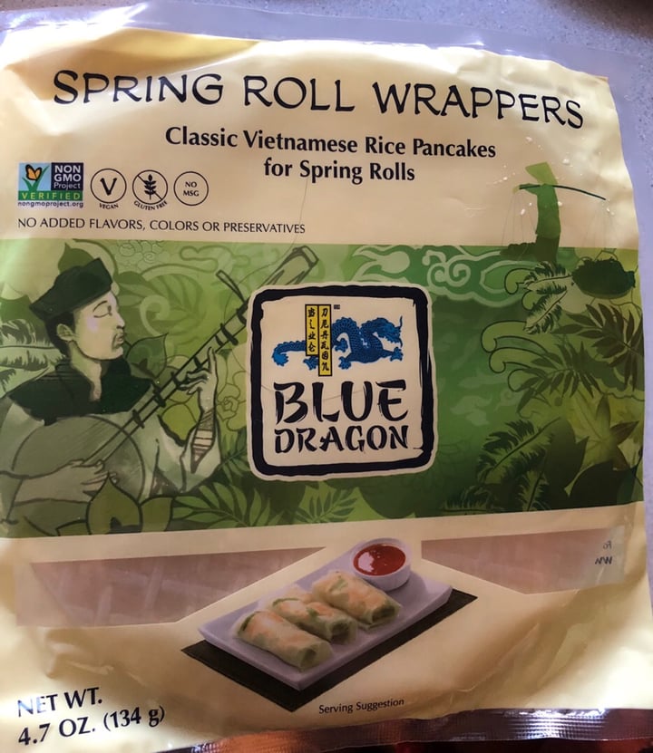 review photo of Blue Dragon Spring Roll Wrappers shared by @janeelizabeth on 31 Mar 2019 - review