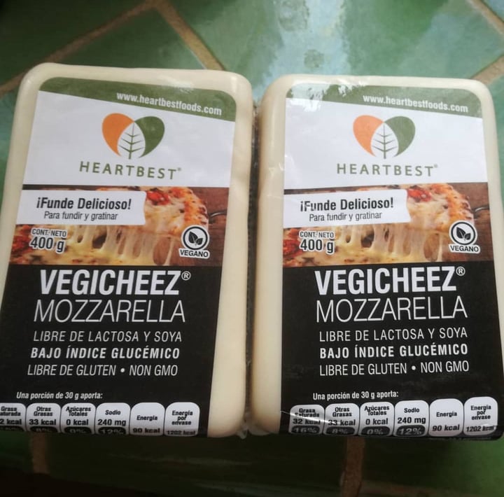 photo of Heartbest Vegicheez Mozarella shared by @rebeca2124 on  23 Feb 2020 - review