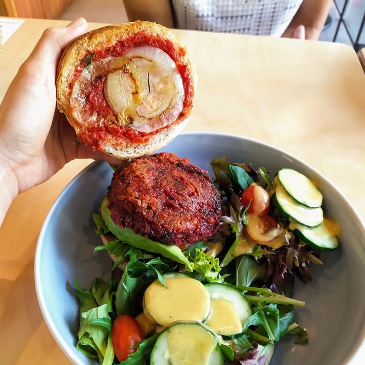 photo of Real Food Novena Beet (Millet) Burger shared by @windgal on  09 Oct 2020 - review