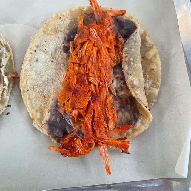 Photo of the dish “Taco de cochinita”