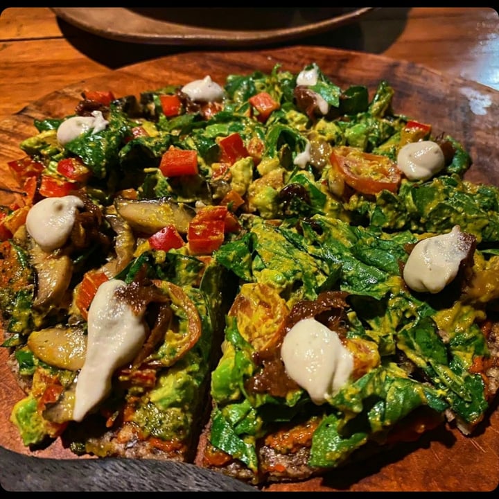 photo of The Seeds of Life Indian Pizza shared by @littleredmushroom on  10 Dec 2021 - review