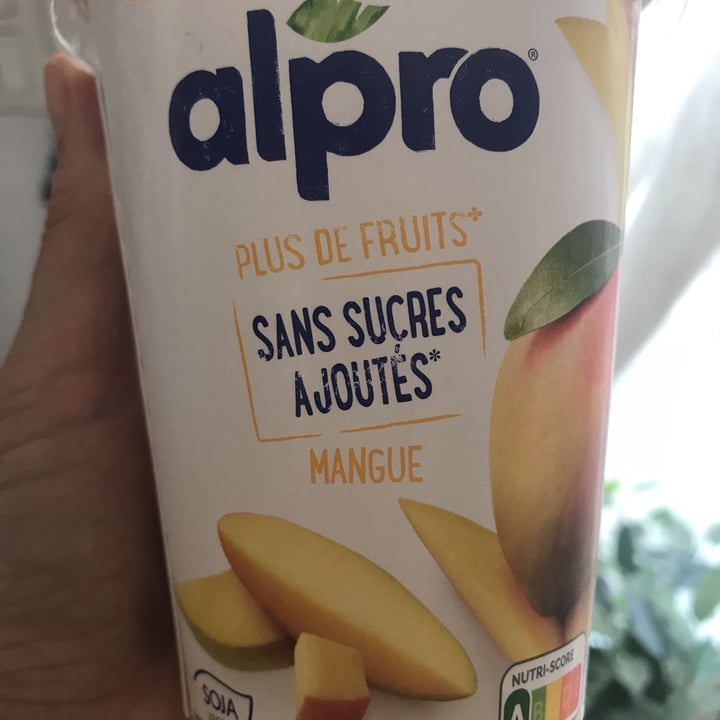 photo of Alpro Mango Yogurt (No Added Sugars) shared by @alialexandra on  09 Sep 2020 - review