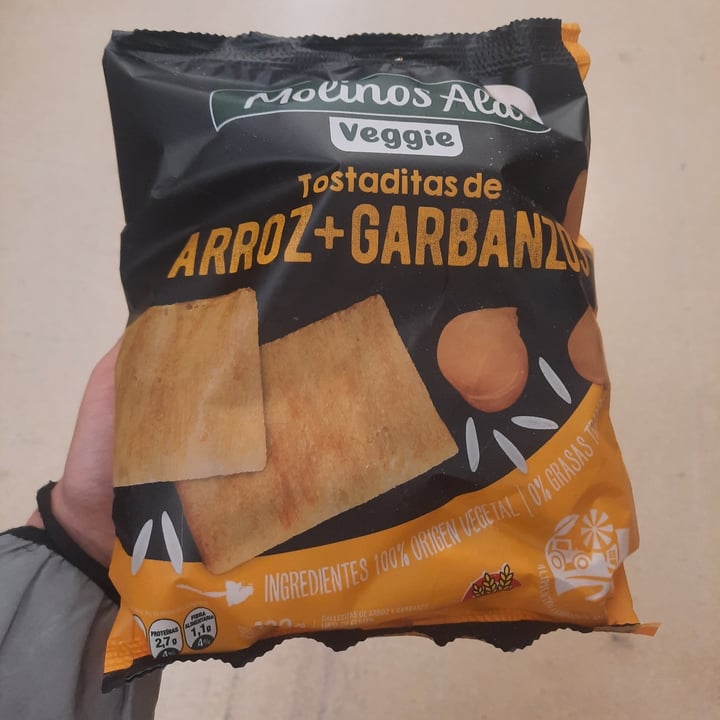photo of Molinos Ala Tostaditas de Arroz y Garbanzos shared by @marleneriolo on  23 Aug 2022 - review