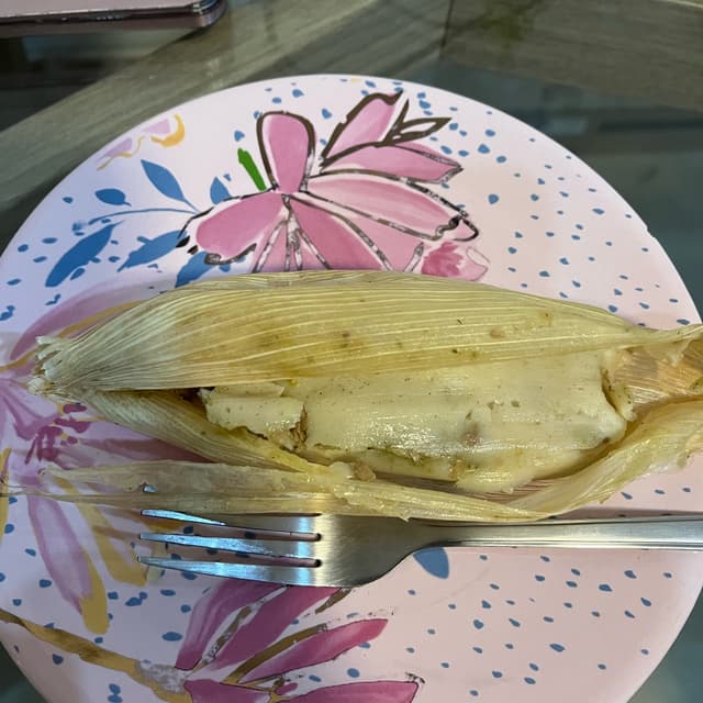 Foto do prato “Tamales”