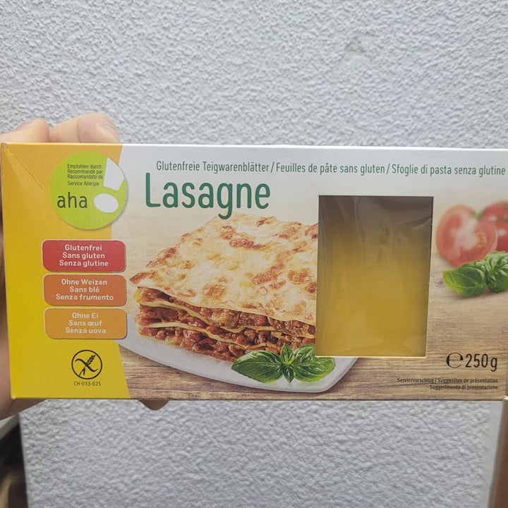 photo of Aha Sfoglie di pasta senza glutine shared by @hkaru on  28 Mar 2022 - review
