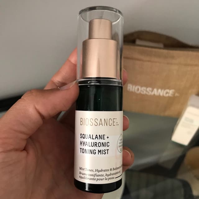 Squalane + Hyaluronic Toning Mist from Biossance - Vegan Product ...