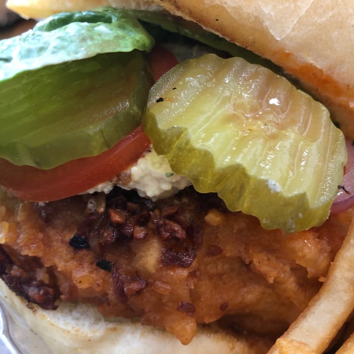 review photo of Lovin' Spoonfuls Buffalo sandwich shared by @katj on 28 Apr 2021 - review