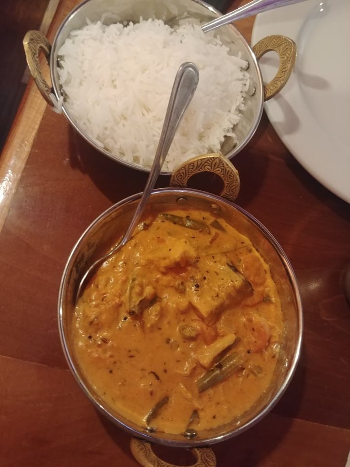 photo of Prashad Café (Kloof Street) Vegetable Korma and Rice shared by @gracec on  03 Jul 2019 - review