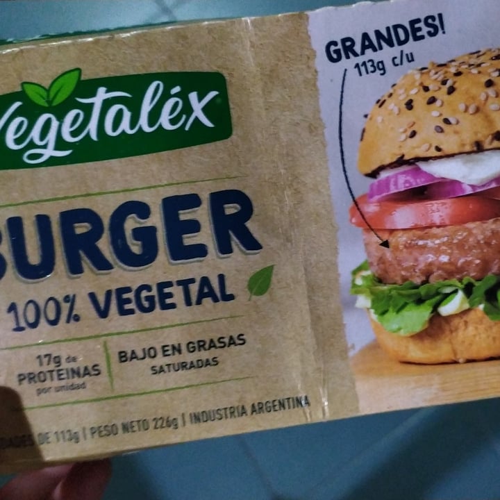 photo of Vegetalex Burger 100% Vegetal shared by @joaquin14 on  12 Apr 2022 - review