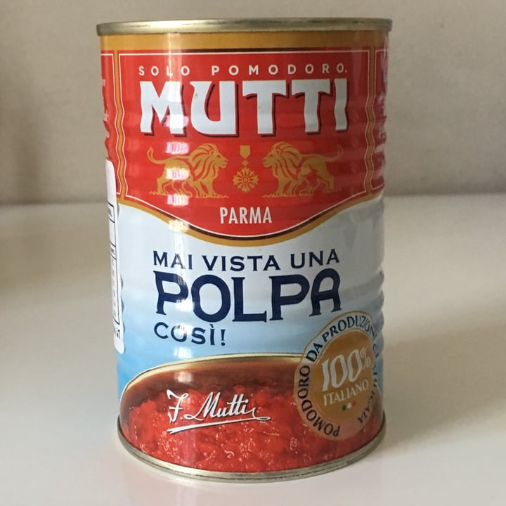 photo of Mutti Pulpa De Tomate shared by @isidoraflorin on  22 Feb 2020 - review
