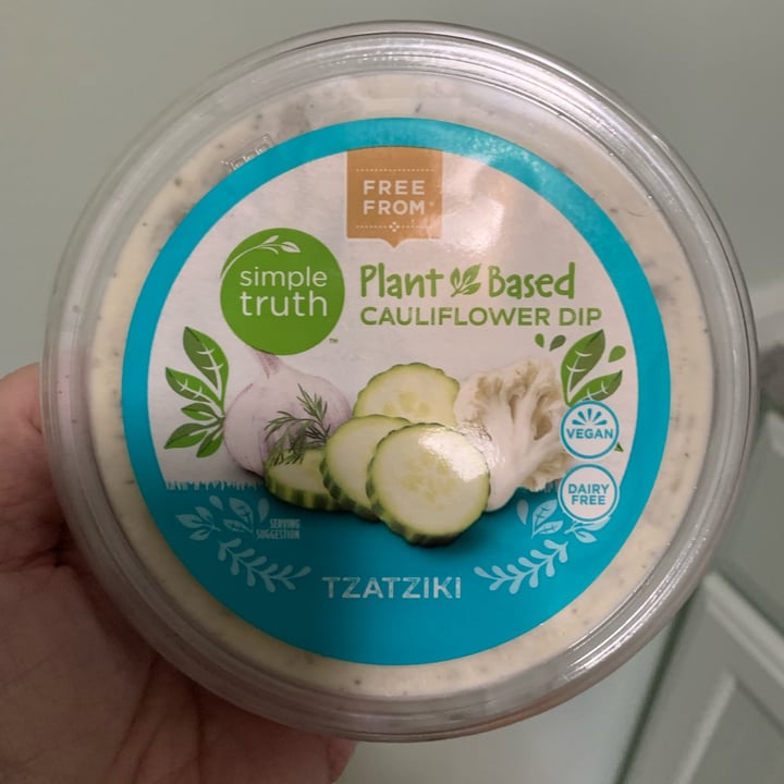 photo of Simple Truth Plant Based Cauliflower Dip Tzatziki  shared by @onehungryvegan on  31 Oct 2022 - review