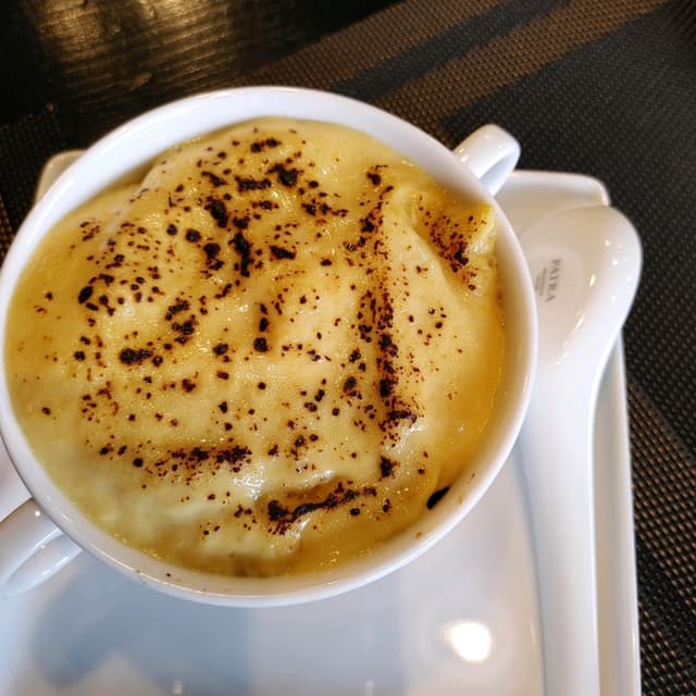 Foto do prato “Spinach Cheesy Soup”