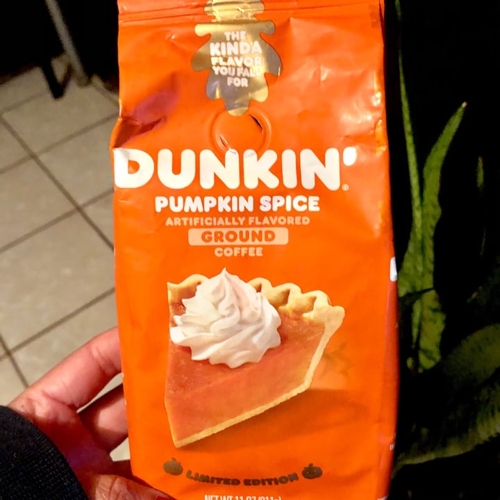 photo of Dunkin’ Donuts Pumpkin Spice Ground Coffee shared by @isabelinzunzaa on  24 Mar 2021 - review