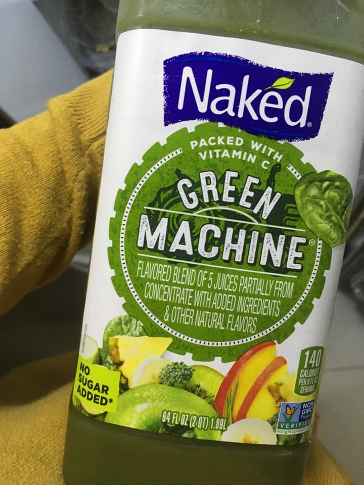 photo of Naked Juice Green Machine shared by @veganeater on  18 Jan 2020 - review