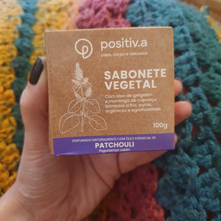 photo of Positiv.a Sabonete Vegetal Patchouli shared by @nananicolau on  17 Jun 2022 - review