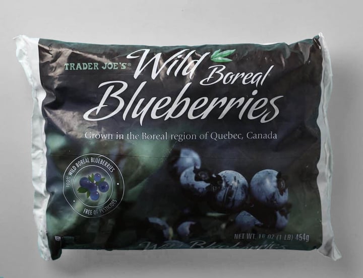 photo of Trader Joe's Wild Boreal Blueberries shared by @davecort on  03 Dec 2019 - review