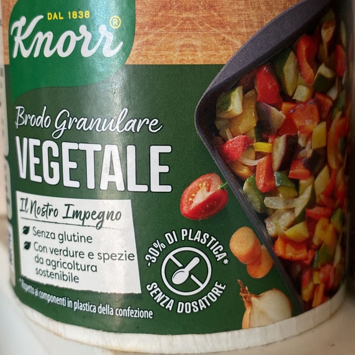 photo of Knorr Brodo granulare vegetale shared by @rifiutairifiuticrbt on  12 Sep 2022 - review