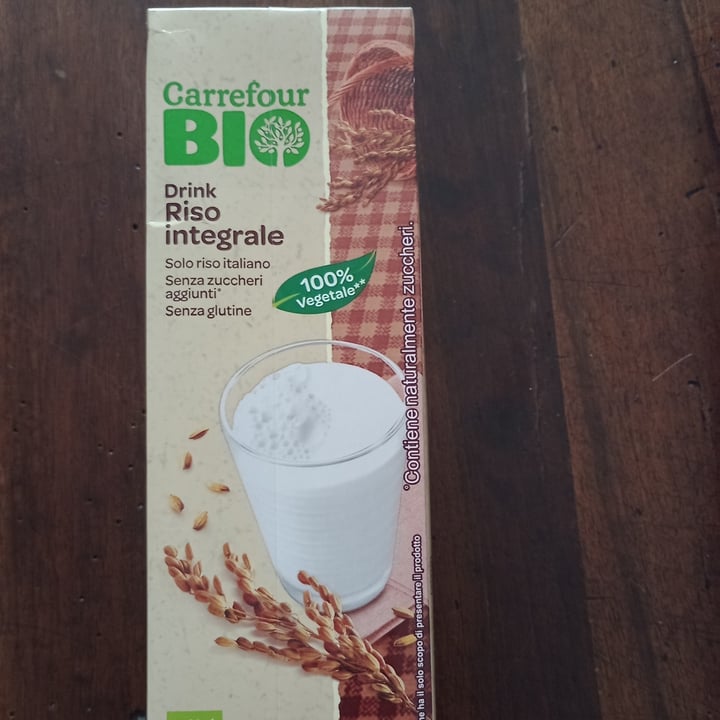photo of Carrefour Bio Bevanda Di Riso Integrale shared by @malpelo123 on  30 Aug 2022 - review