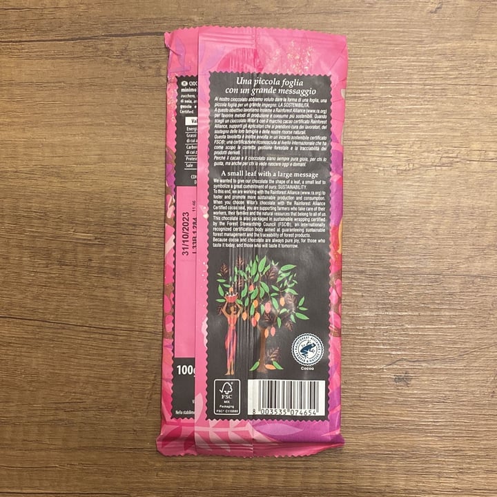 review photo of Witor’s Cioccolato extra fondente 90% shared by @annalisazamengo on 14 Jan 2022 - review