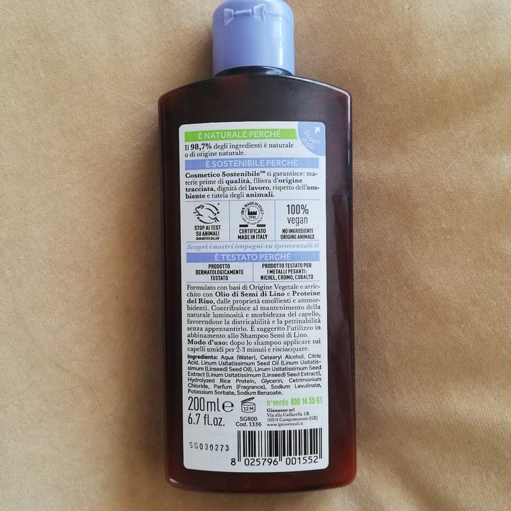 photo of I Provenzali Shampoo Erboristico Ai Semi Di Lino shared by @omsohum on  21 Jul 2021 - review