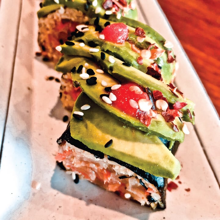 photo of Afterglow By Anglow Afterglow Kimchi Avo Rolls shared by @alettertovegans on  13 Jun 2019 - review