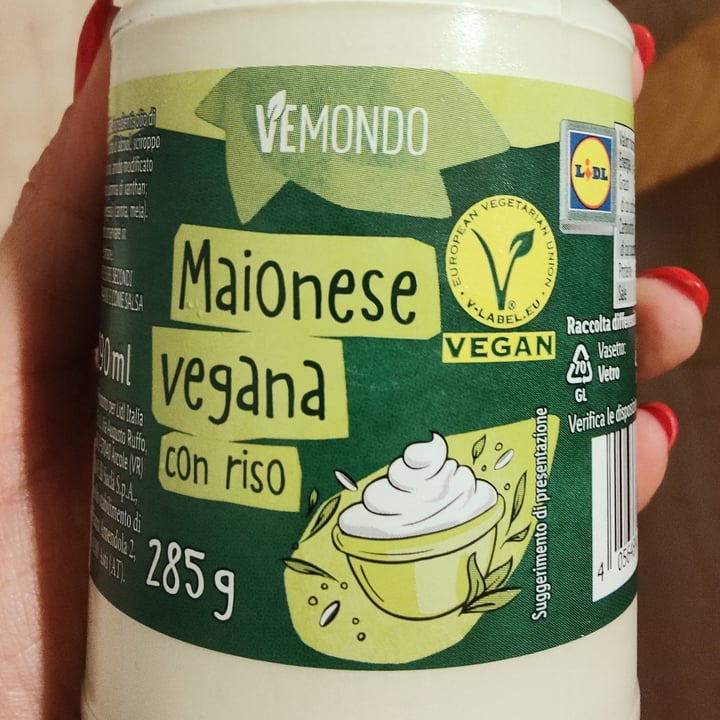 review photo of Vemondo Maionese Vegana con Riso shared by @alynina on 06 Apr 2022 - review