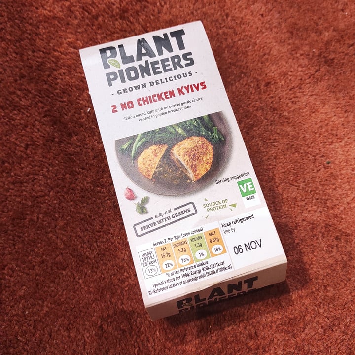 photo of Plant Pioneers 2 no chicken kievs shared by @cecimc on  09 Nov 2022 - review