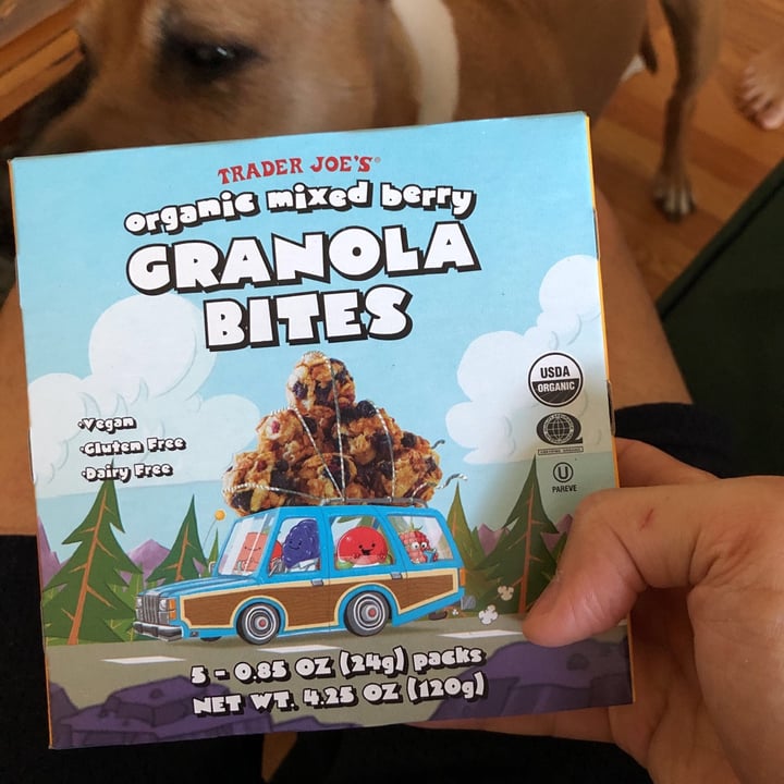 photo of Trader Joe's Organic mixed berry granola bites shared by @syph0n6 on  27 Jun 2021 - review