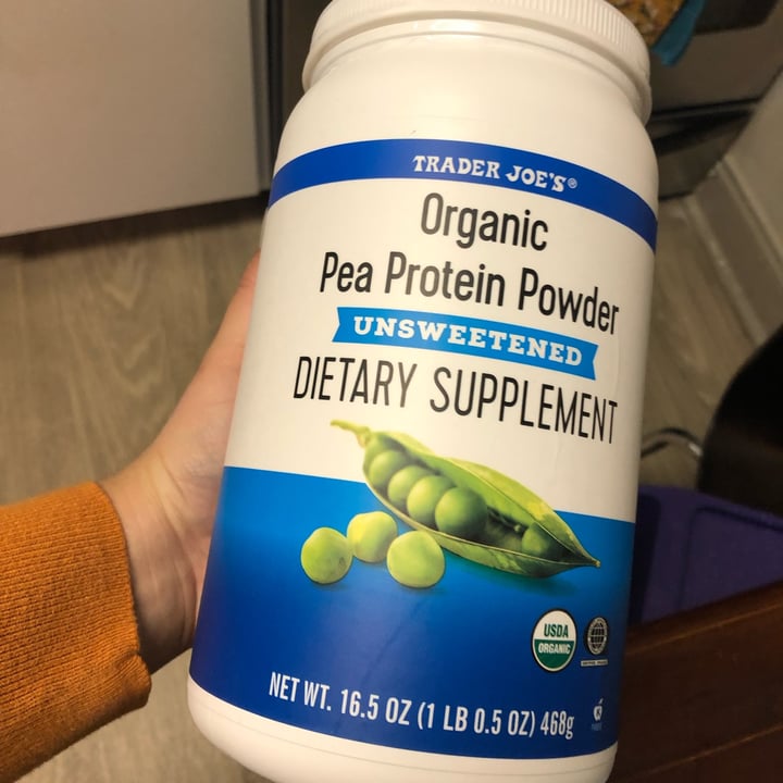 Trader Joe's Pea protein powder unsweetened Review abillion