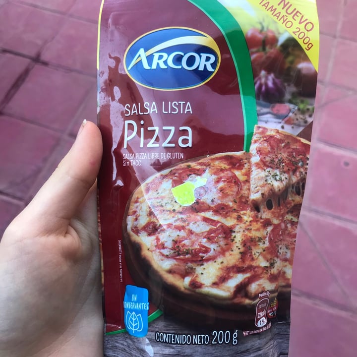 photo of Arcor Salsa Lista para Pizza shared by @candeeev on  06 Oct 2020 - review