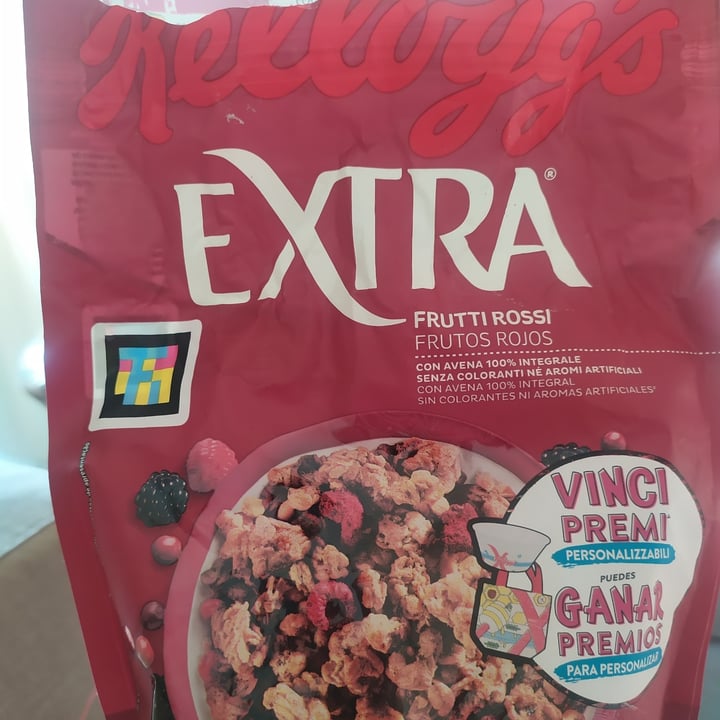 photo of Kellogg Agglomerati di avena con frutti rossi shared by @mandorla on  26 Aug 2022 - review