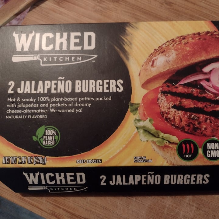 photo of Wicked 2 Jalapeño Burgers shared by @daniefanie on  22 Jan 2022 - review