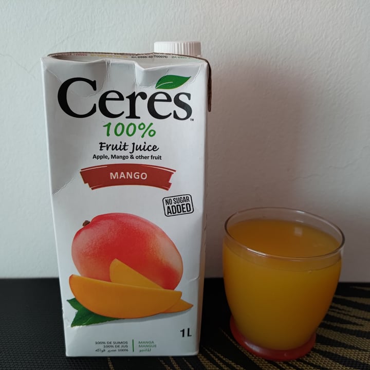 photo of Ceres Mango juice shared by @stevenneoh on  19 Apr 2021 - review