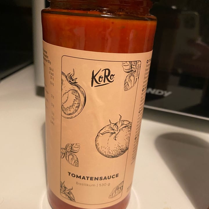 review photo of Koro Bio tomate basilikum shared by @meluzza on 31 Aug 2022 - review
