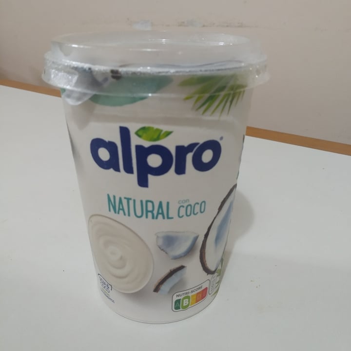 review photo of Alpro Natural Con Coco Yogurt shared by @livelikevegansss on 14 Sep 2020 - review