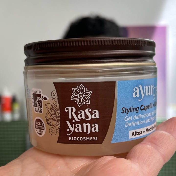review photo of Rasayana Biocosmesi ayurgel Styling Capelli shared by @aocchiodablanche on 27 Jun 2022 - review