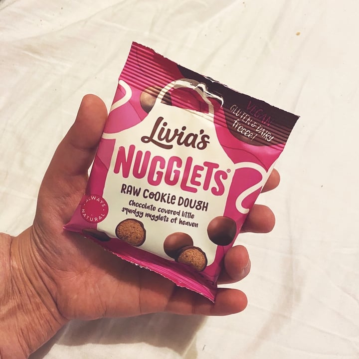 photo of Livia's Cookie dough nugglets shared by @veganlibby on  09 Jan 2020 - review