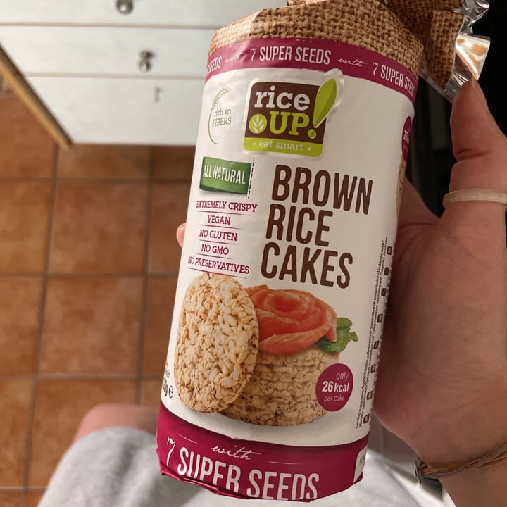 review photo of Rice Up! Brown Rice Cakes with 7 Super Seeds shared by @geokou on 17 Aug 2021 - review