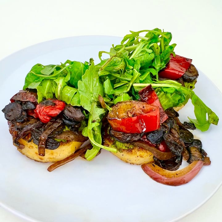 photo of Rad Magic Subs Polenta Cakes shared by @pdxveg on  19 Jul 2022 - review